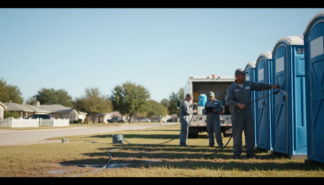 Long-Term Portable Toilet Rental in Irvine, PA near me